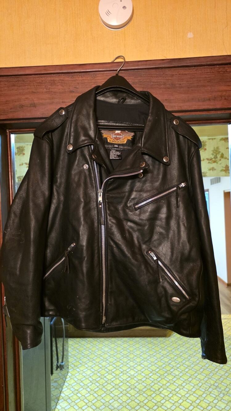 VTG Harley Davidson Leather Jacket Men's 2XL CA03402/Black/ Made In The USA